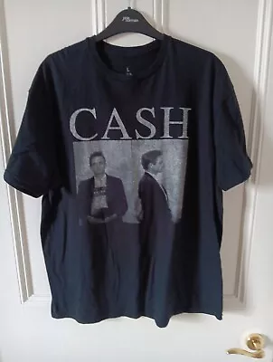Buy Johnny Cash Tshirt Large.  Ring Of Fire. Man In Black. Hurt • 5£