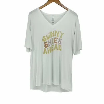 Buy Hollister Co T-Shirt Gilly Hicks Sleep Women's XS Short Sleeve Sleepwear White • 3.83£