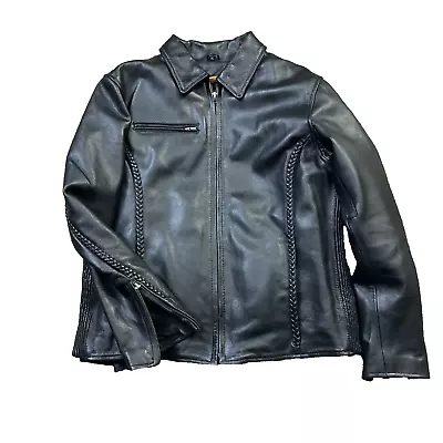 Buy Womens Milwaukee XXL Leather Motorcycle Jacket Zip-Out Liner • 93.78£