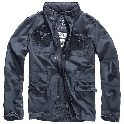 Buy Brandit Jacket Men's Jacket Half Season Britannia Jacket Indigo Size XL • 94.85£