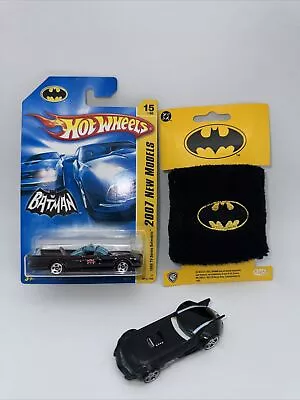 Buy WB Batman Basketball Comics DC Cotton Sweatband Wristband W/ HOT WHEELS Bonus • 11.33£