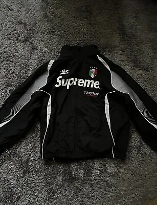 Buy Supreme X Umbro Track Jacket - Black - Size S • 190£