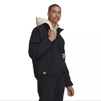 Buy Adidas Originals Mens Oversized Insulated Jacket Black • 50£