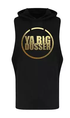 Buy Mens Ya Big Dosser Boxing Legend Fury Workout Sleeveless Black Unisex Hoodie • 18.95£