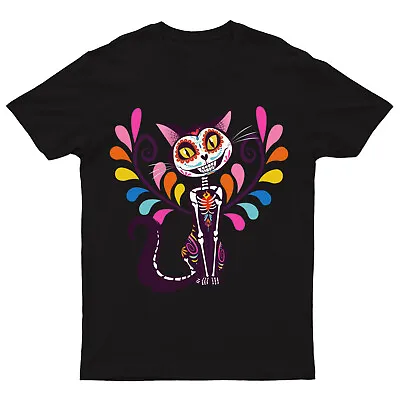 Buy Day Of The Dead Mexican T-Shirt Sugar Skull Dia De Los Muertos Tradition #V#DD52 • 9.99£