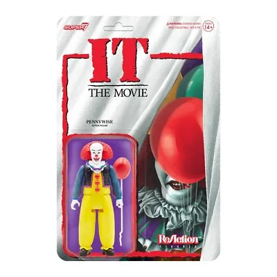 Buy IT - The Movie - Pennywise - ReAction Figure Piece NEW 09554688 • 17.24£