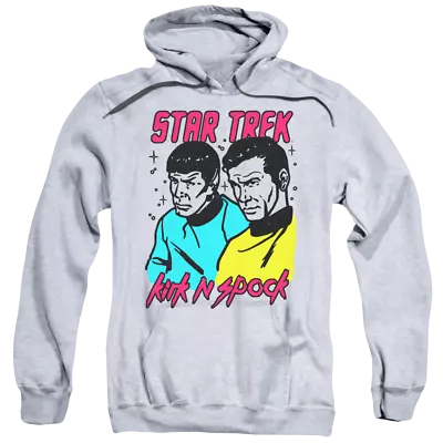 Buy Star Trek The Original Series Kirk N Spock - Pullover Hoodie • 38.51£