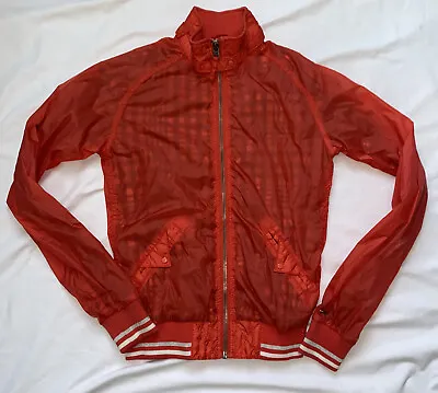 Buy Hilfiger Denim - Red Bomber Jacket-  Extra Small - Ladies • 12£