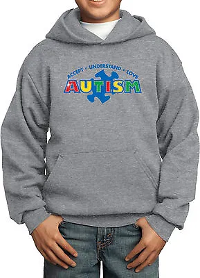 Buy Kids Autism Accept ,Understand,Love Hoodie   • 16.35£