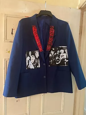 Buy SEDITIONARIES JACKET WOMANS SIZE 16 MADE IN ANARCHY IN THE U.K. SEX PISTOLS • 16.66£