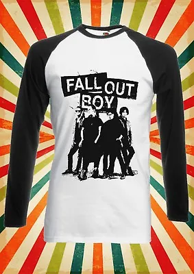 Buy Fall Out Boy Rock Band Bomb Fun Men Women Long Short Sleeve Baseball T Shirt 33 • 9.95£