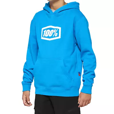 Buy 100% Icon Pullover Youth Hoodie • 42.99£