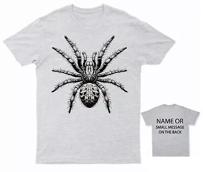 Buy Monochrome Spider T-Shirt – Weave A Web Of Sophistication • 13.95£