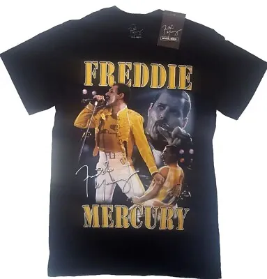 Buy Freddie Mercury Unisex T-shirt: Live Homage Official Merch Size Medium New • 16.97£