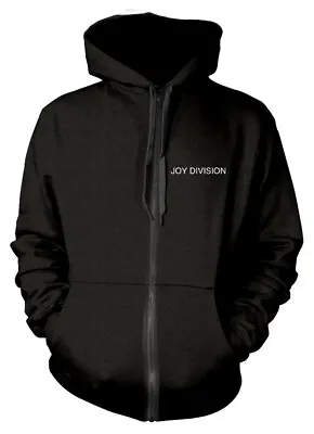 Buy Joy Division Unknown Pleasures Black Zip Up Hoodie OFFICIAL • 44.89£