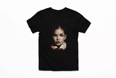 Buy Jhene Aiko Face Singer Music Short Sleeve Vintage Black T-Shirt Size Medium  • 11.99£