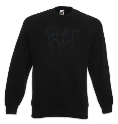 Buy Frost Typo Blackmetal Sweatshirt Pullover Eternal Darkness Norwegian Death Metal • 37.14£