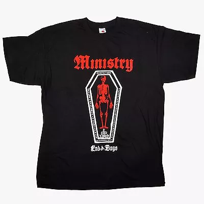 Buy MINISTRY - End Of Days - T-Shirt  *RARE SHIRT FROM 2009* • 17.30£