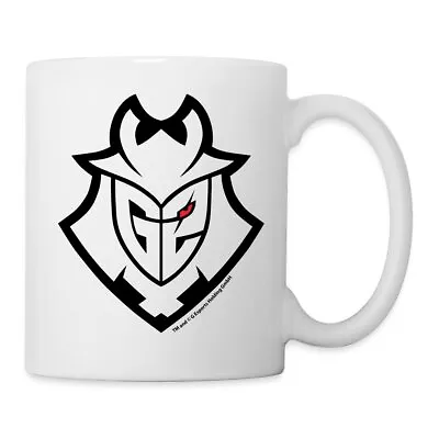 Buy G2 Esports Logo Black Lines Cup, One Size, White • 14.72£