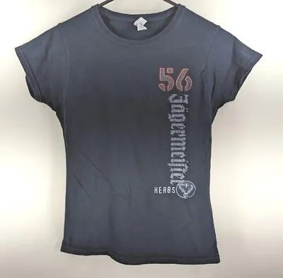 Buy 56 Jagermeister Herbs Babydoll Shirt Psychostick Womans Size S Cap Sleeve Punk • 7.57£