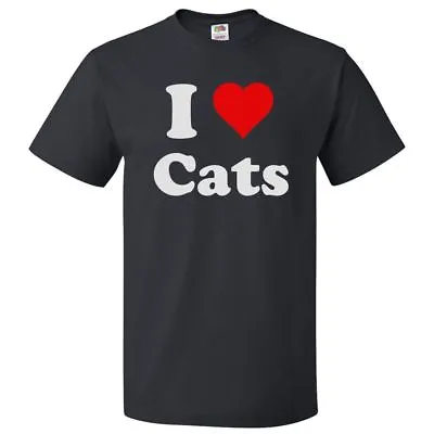 Buy I Love Cats T Shirt I Heart Cats Tee • 18.90£