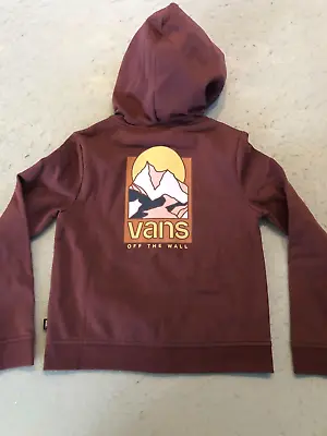 Buy Vans Sweatshirt Boy's Medium Sweatshirt Full Zip Hoodie • 18.47£