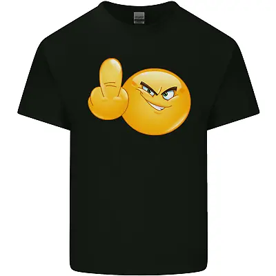 Buy Emoji Middle Finger Flip Funny Offensive Mens Cotton T-Shirt Tee Top • 10.99£