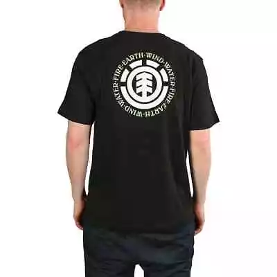 Buy Element Seal BP S/S T-Shirt - Flint Black • 19.99£