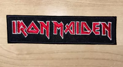 Buy 13.8  X 3.5 Cm  - Iron Maiden Embroidered Patch Sew On Iron On Patches, Jeans • 2.75£