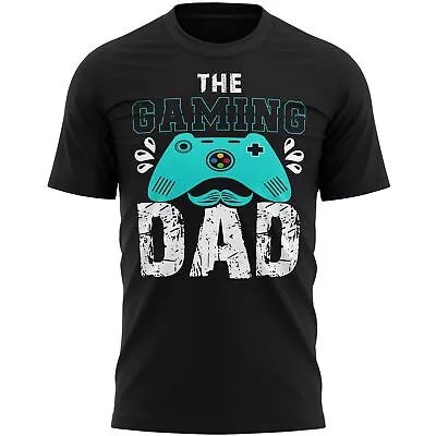 Buy The Gaming Dad T Shirt Funny Fathers Day Video Game Gifts For Gamer Father Gi... • 13.95£