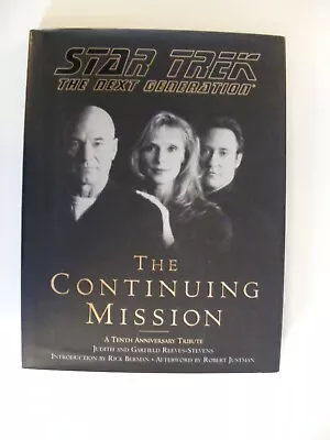 Buy 1997 Hardback Book /dust Jacket; Star Trek The Next Generation,continuing Missio • 5.99£