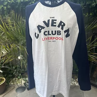 Buy The Cavern Club Liverpool Raglan T-shirt Beatles • 7£