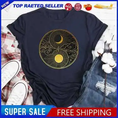 Buy Sun And Moon T Shirt Tee • 10.01£