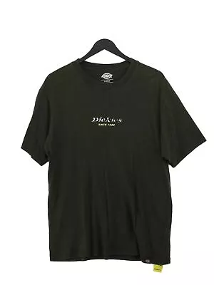 Buy Dickies Men's T-Shirt L Green 100% Cotton Basic • 12.60£