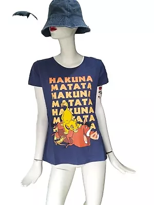 Buy Offical Lion King Hakuna Matata 💯 Cotton T-Shirt Tee UK/L 🆕/Quick Dispatch! • 6£