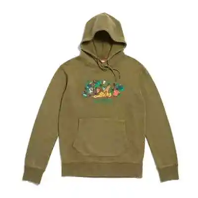 Buy Disney -The Lion King Hooded Sweatshirt - Animal Kingdom - Green - Medium -BNWOT • 34.99£