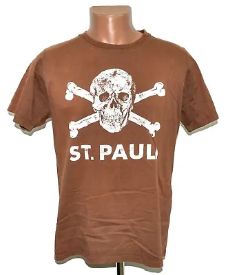 Buy St. Pauli Germany Football Cotton Tee Shirt Jersey Size S • 24.83£