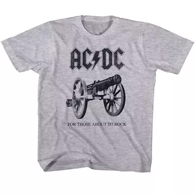 Buy Kids AC/DC About To Rock Rock And Roll Music Band T-Shirt • 19.34£