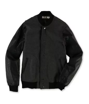 Buy Shades Of Grey Mens Heritage Baseball Varsity Jacket, Grey, Small • 160.26£