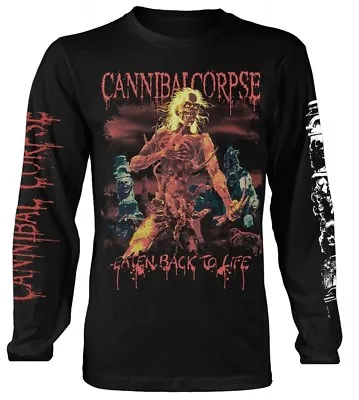 Buy Cannibal Corpse Eaten Back To Life Long Sleeve Shirt OFFICIAL • 30.39£