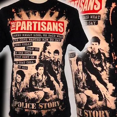 Buy The Partisans 100% Unique Punk  T Shirt Medium Bad Clown Clothing • 16.99£