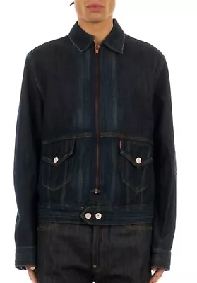 Buy Mens LEVIS RED COLLECTION TRUCKER Size L LARGE Denim Jacket Vintage 90s Zip • 149£