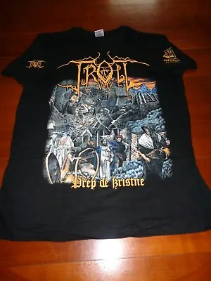 Buy TROLL  Drep De Kristne  T - Shirt XL   Taake Gehenna • 17£