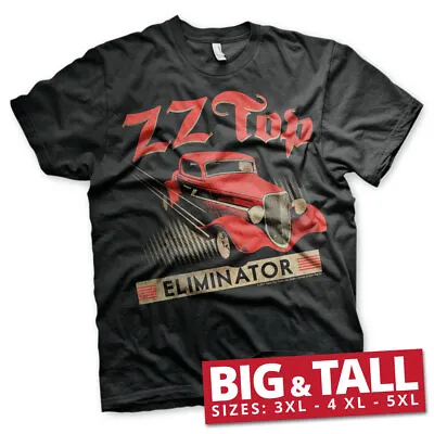 Buy Licensed ZZ Top Eliminator BIG&TALL  T-Shirt • 9.99£