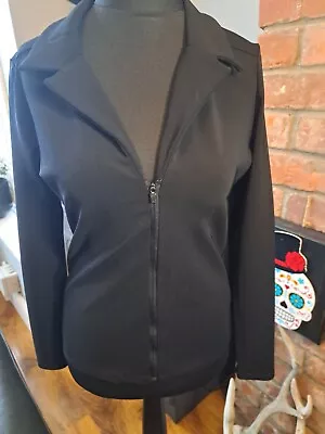 Buy REISS Technical Womens Black Zip Up Jacket Size Large  • 11£