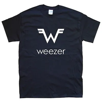 Buy WEEZER T-SHIRT Sizes S M L XL XXL Colours Black White   • 15.59£