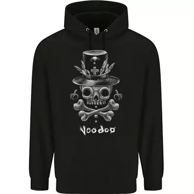 Buy Voodoo Skull Gothic Goth Rock Music Biker Mens Womens Kids Unisex • 17.99£