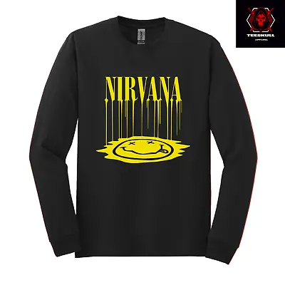 Buy Nirvana Classic Long Sleeve Top Unisex Cotton T-SHIRT S-3XL 🤘 • 30.34£