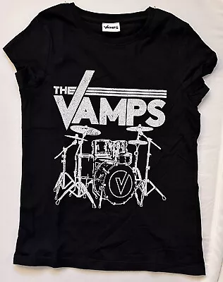 Buy The Vamps Wake Up T Shirt Pop Rock N Roll Music Band Tee Women Black Tshirt • 8.99£