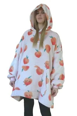 Buy Oversized Blanket Hoodie - Peach (OUT OF STOCK) • 22£